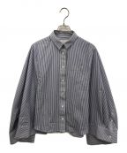 sacaiサカイ）の古着「Cotton Poplin Cape Shirts」｜ブルー