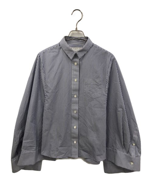 sacai（サカイ）sacai (サカイ) Cotton Poplin Cape Shirts ブルー サイズ:1の古着・服飾アイテム