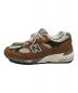 NEW BALANCE (ニューバランス) Aime Leon Dore (エメレオンドレ) M991LIO ブラウン サイズ:USA10：30000円