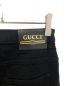 中古・古着 GUCCI (グッチ) スキニーデニムパンツ ブラック サイズ:30：20000円