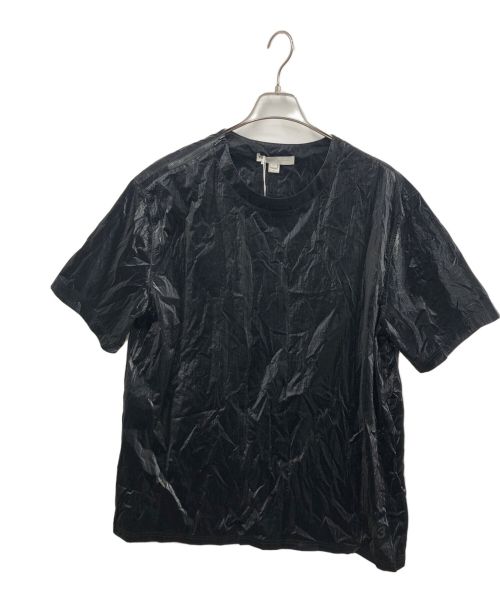 adidas（アディダス）adidas (アディダス) YOHJI YAMAMOTO (ヨウジヤマモト) Metallic Foil T-Shirt ブラック サイズ:M 未使用品の古着・服飾アイテム