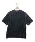 adidas (アディダス) YOHJI YAMAMOTO (ヨウジヤマモト) Metallic Foil T-Shirt ブラック サイズ:M 未使用品：8000円