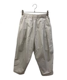 COTTON（コットン）の古着「コットンタックパンツ」｜ホワイト