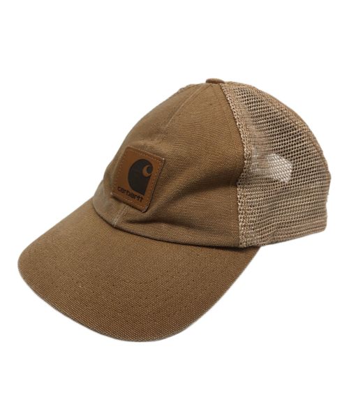 CarHartt（カーハート）CarHartt (カーハート) メッシュキャップ ブラウン サイズ:One Sizeの古着・服飾アイテム