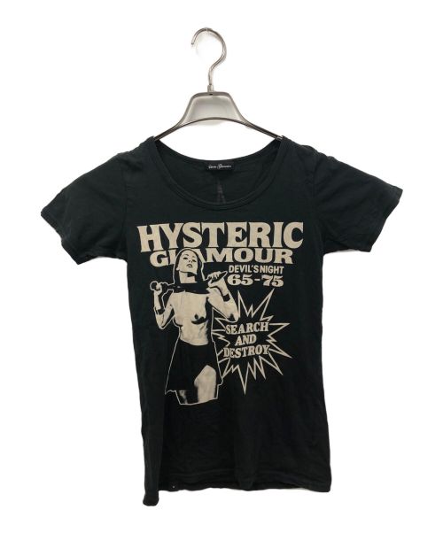 Hysteric Glamour（ヒステリックグラマー）Hysteric Glamour (ヒステリックグラマー) HYSガールTシャツ ブラック サイズ:FREEの古着・服飾アイテム