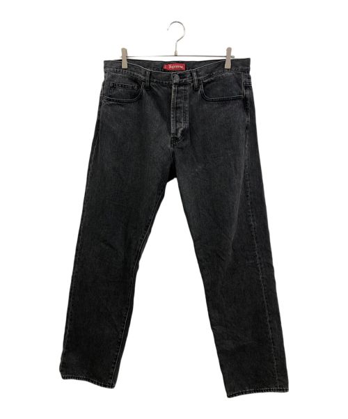 SUPREME（シュプリーム）SUPREME (シュプリーム) Washed Regular Jeans ブラック サイズ:34の古着・服飾アイテム