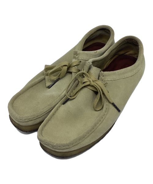 CLARKS（クラークス）CLARKS (クラークス) ワラビー ベージュ サイズ:26㎝の古着・服飾アイテム