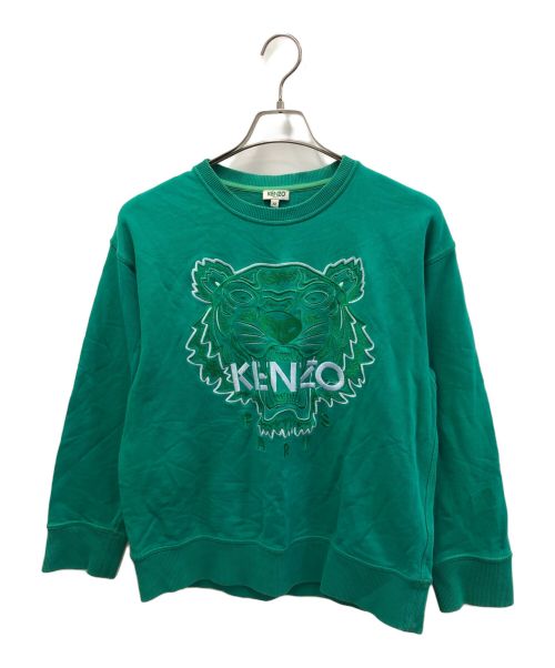 KENZO（ケンゾー）KENZO (ケンゾー) スウェット グリーン サイズ:Mの古着・服飾アイテム