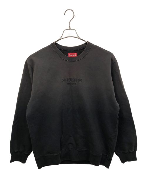 SUPREME（シュプリーム）SUPREME (シュプリーム) Dipped Crewneck ブラック サイズ:Lの古着・服飾アイテム