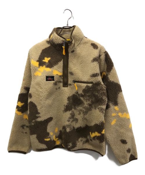 cactus jack（カクタス・ジャック）cactus jack (カクタス・ジャック) Half-Zip Sherpa Pullover ベージュ サイズ:Lの古着・服飾アイテム