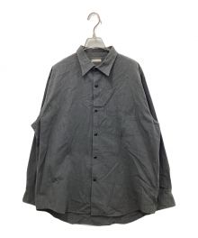 ULTERIOR（アルテリア）の古着「OXFORD OVERLAID SHIRT」｜グレー