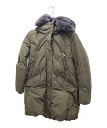 WOOLRICH×SLOBE IENA（ウールリッチ×スローブ イエナ）の古着「別注COCONダウンコート」｜オリーブ