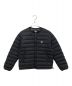 DANTON（ダントン）の古着「INNER DOWN CREWNECK JACKET」｜ブラック