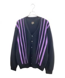 Needles（ニードルズ）の古着「V NECK CARDIGAN」｜ブラック