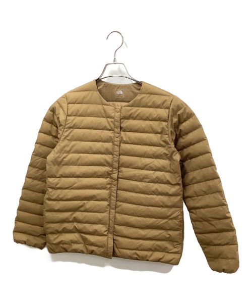 THE NORTH FACE（ザ ノース フェイス）THE NORTH FACE (ザ ノース フェイス) ウィンドストッパーゼファーシェルカーディガン ベージュ サイズ:Lの古着・服飾アイテム