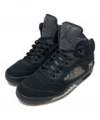 NIKEナイキ）の古着「NIKE AIR JORDAN 5 PARIS SAINT-GERMAIN」｜BLACK/CEMENT GREY