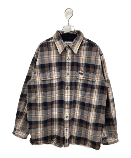 CarHartt（カーハート）CarHartt (カーハート) シャツ ブラウン サイズ:Lの古着・服飾アイテム