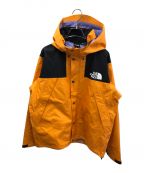 THE NORTH FACEザ ノース フェイス）の古着「マウンテンレインテックスジャケット」｜オレンジ