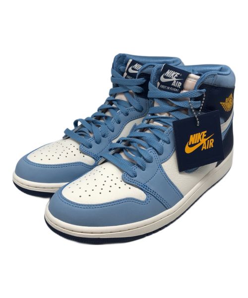 NIKE（ナイキ）NIKE (ナイキ) WMNS AIR JORDAN 1 RETRO HIGH OG ブルー サイズ:27.5の古着・服飾アイテム