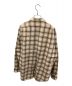 ULTERIOR (アルテリア) C/W CHECKED TWILL SHIRT ベージュ サイズ:記載なし：14000円