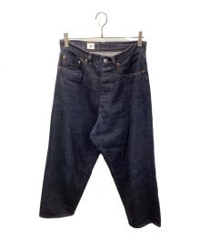 blurhms ROOTSTOCK（ブラームスルーツストック）の古着「12.9oz Selvage Denim Pants WIDE」｜インディゴ