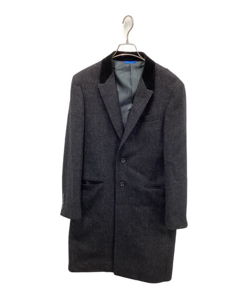 LANVIN en Bleu（ランバンオンブルー）LANVIN en Bleu (ランバンオンブルー) ウールコート ブラック サイズ:48の古着・服飾アイテム