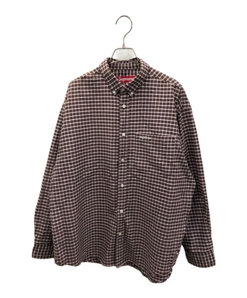 SUPREME（シュプリーム）SUPREME (シュプリーム) Loose Fit Oxford Shirt ブラウン サイズ:Mの古着・服飾アイテム