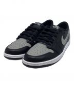 NIKEナイキ）の古着「AIR JORDAN1 RETRO LOW OG」｜ブラック×グレー