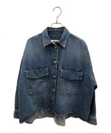 MM6 Maison Margiela（エムエムシックス メゾンマルジェラ）の古着「オーバーサイズデニムジャケット」｜インディゴ