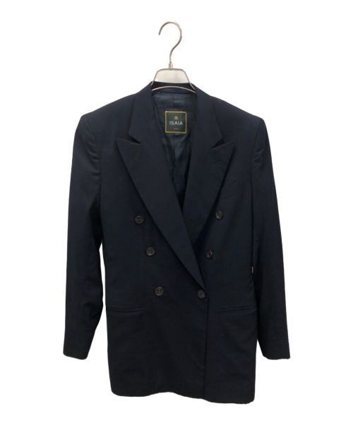 ISAIA（イザイア）ISAIA (イザイア) ダブルテーラードジャケット ネイビー サイズ:44の古着・服飾アイテム