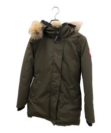 CANADA GOOSE（カナダグース）の古着「ダウンコート」｜カーキ