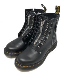 Dr.Martens（ドクターマーチン）の古着「フロントジップブーツ」｜ブラック