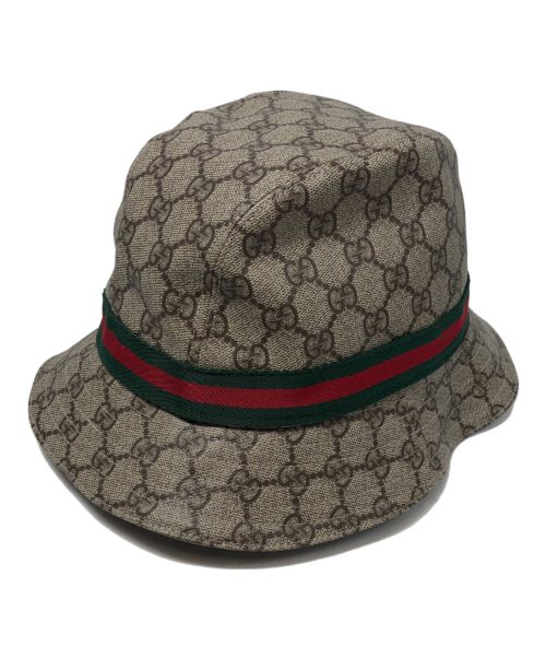 GUCCI（グッチ）GUCCI (グッチ) GG柄PVCハットの古着・服飾アイテム