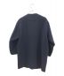 DANTON (ダントン) WOOL LIGHT PILE ノーカラーロングコート ネイビー サイズ:38：18000円