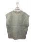 AURALEE (オーラリー) WOOL ALPACA FELT KNIT VEST ミント サイズ:1：13000円