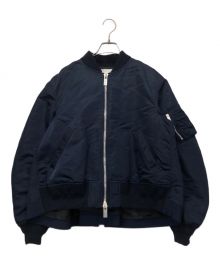 sacai（サカイ）の古着「Nylon Twill Blouson/MA-1」｜ネイビー