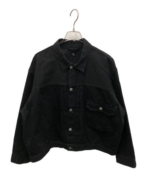 KAPTAIN SUNSHINE（キャプテンサンシャイン）KAPTAIN SUNSHINE (キャプテンサンシャイン) Black Tracker Jacket ブラック サイズ:36の古着・服飾アイテム