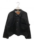 BUZZ RICKSON'Sバズリクソンズ）の古着「WAR II BLACK DENIM BLOUSE」｜インディゴ