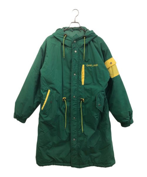 GENUINE MERCHANDISE（ジェニュイン マーチャンダイズ）GENUINE MERCHANDISE (ジェニュイン マーチャンダイズ) ベンチコート グリーン サイズ:Mの古着・服飾アイテム