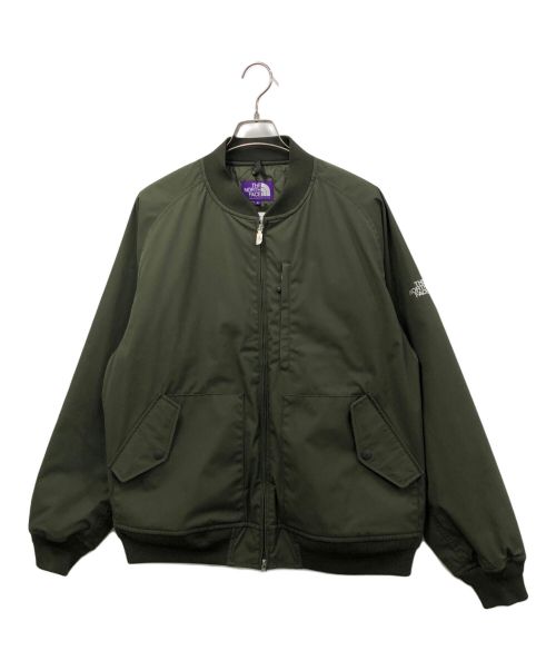 THE NORTHFACE PURPLELABEL（ザ・ノースフェイス パープルレーベル）THE NORTHFACE PURPLELABEL (ザ・ノースフェイス パープルレーベル) BEAMS (ビームス) 65/35インスレーションマウンテンフィールドジャケット オリーブ サイズ:XLの古着・服飾アイテム