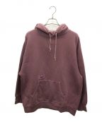 WTAPSダブルタップス）の古着「BLANK HOODED」｜ピンク