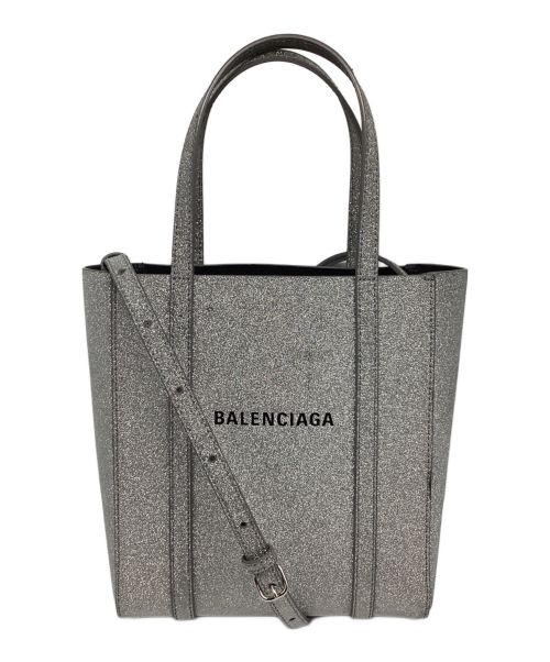 BALENCIAGA（バレンシアガ）BALENCIAGA (バレンシアガ) エブリデイトートバッグXXS シルバーの古着・服飾アイテム