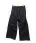 sulvam (サルバム) STITCH WIDE PANTS ブラック サイズ:M：20000円