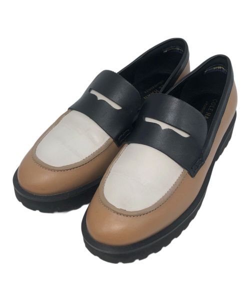 COLE HAAN（コールハーン）COLE HAAN (コールハーン) ローファー ベージュ サイズ:5Bの古着・服飾アイテム