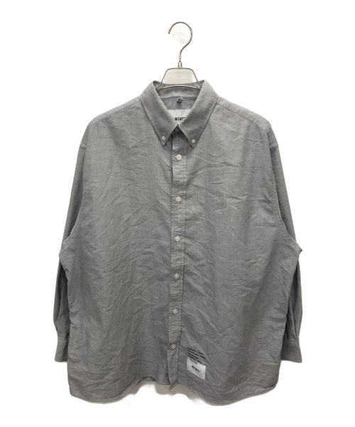 WTAPS（ダブルタップス）WTAPS (ダブルタップス) BD/LS/CTPL.OXFORD.COOLMAX グレー サイズ:03の古着・服飾アイテム