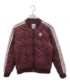 adidasアディダス）の古着「Quilted Superstar Jacket」｜レッド