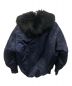 RHODOLIRION (ロドリリオン) Big Collar B-15Jacket ネイビー サイズ:1：22000円