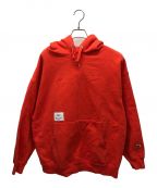 WTAPS×Championダブルタップス×チャンピオン）の古着「Academy Hooded」｜レッド