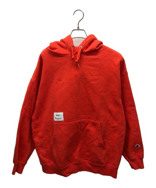 WTAPS（ダブルタップス）WTAPS (ダブルタップス) Champion (チャンピオン) Academy Hooded レッド サイズ:Lの古着・服飾アイテム