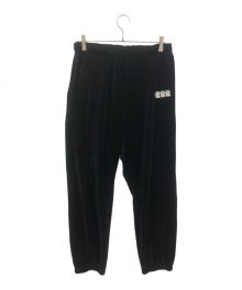 TTT MSW（ティー）の古着「Velours Easy Pants」｜ブラック